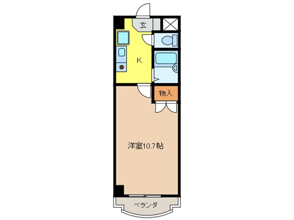 第五松波ビルの物件間取画像